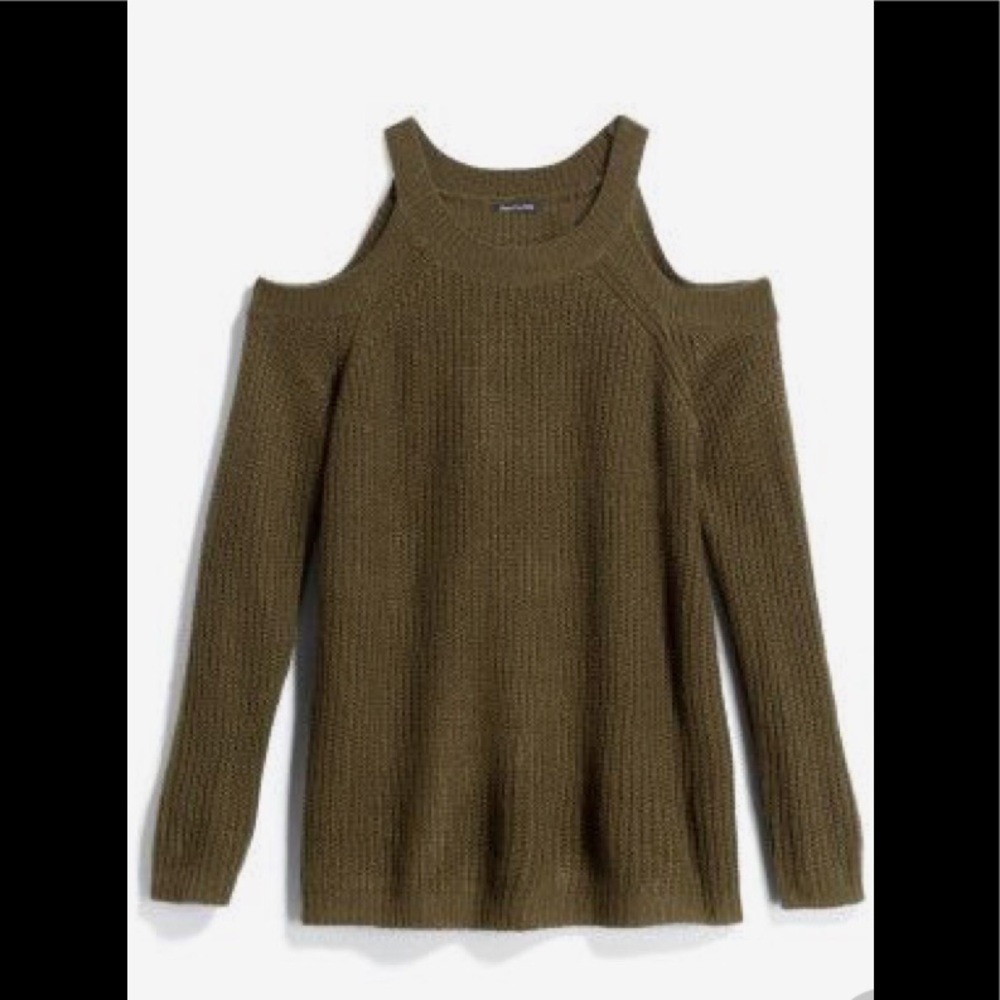 NWT - Cold Shoulder Sweater